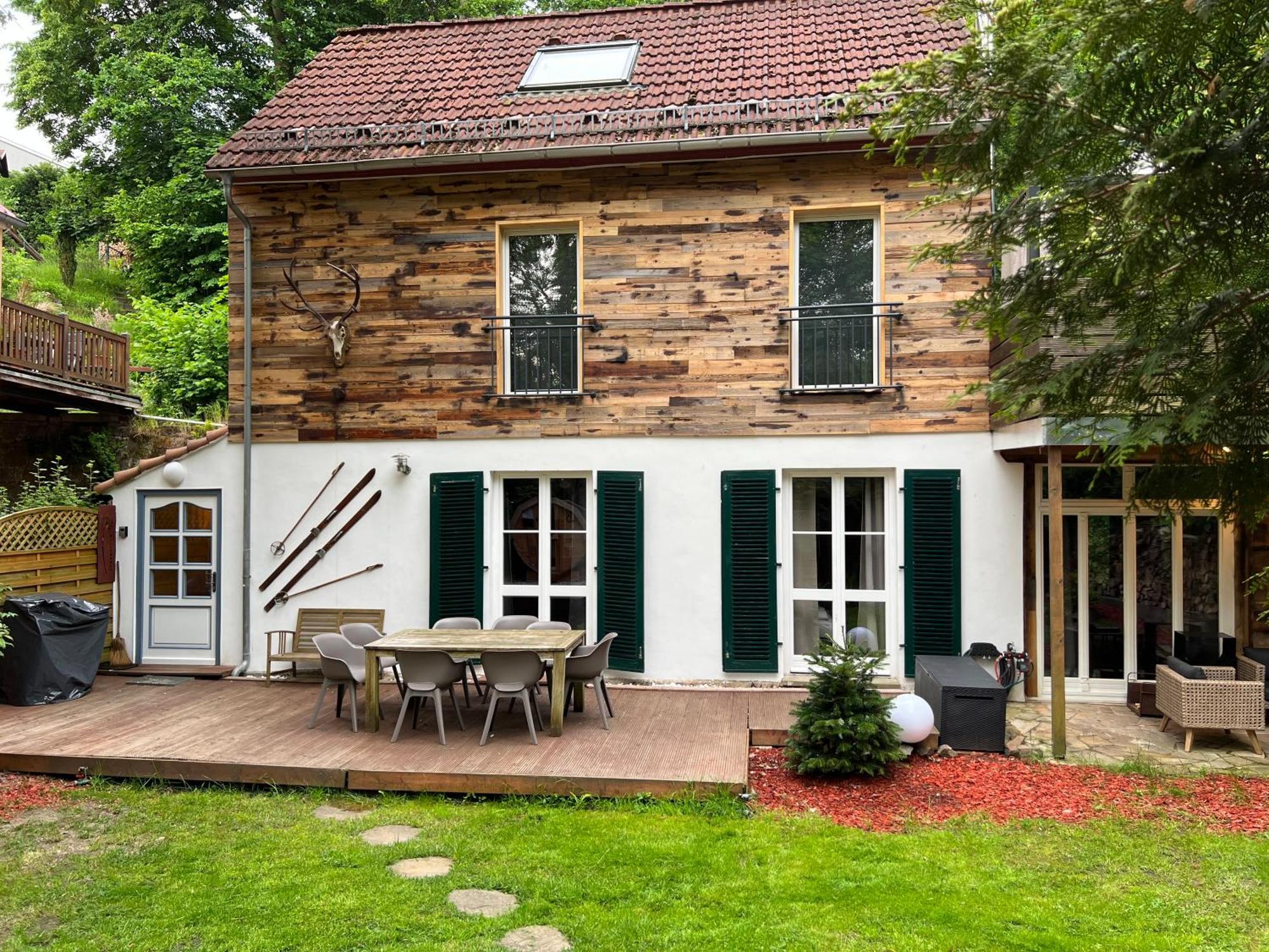 Chalet Ferienhaus Дрезден Екстер'єр фото